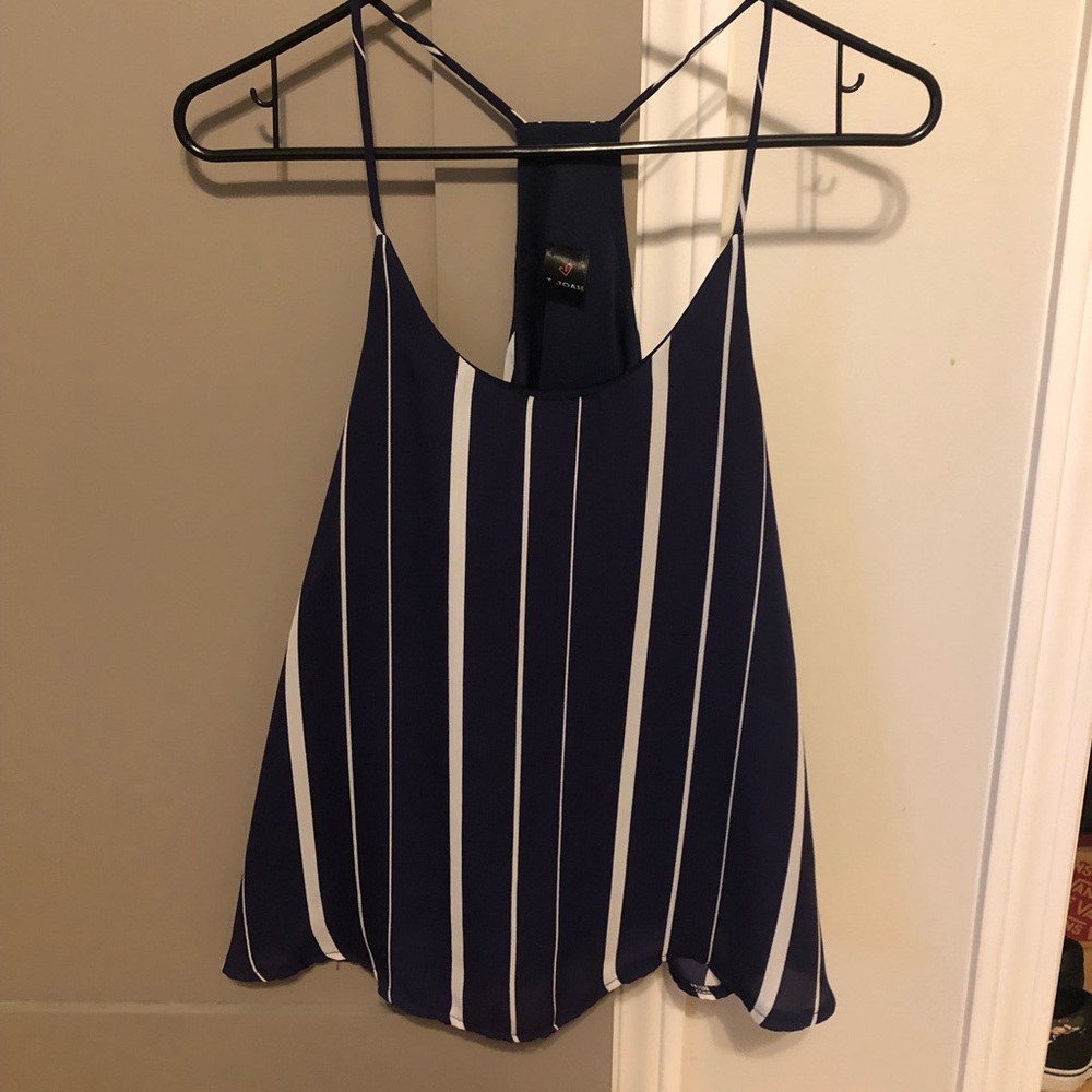 Striped Racerback Tank